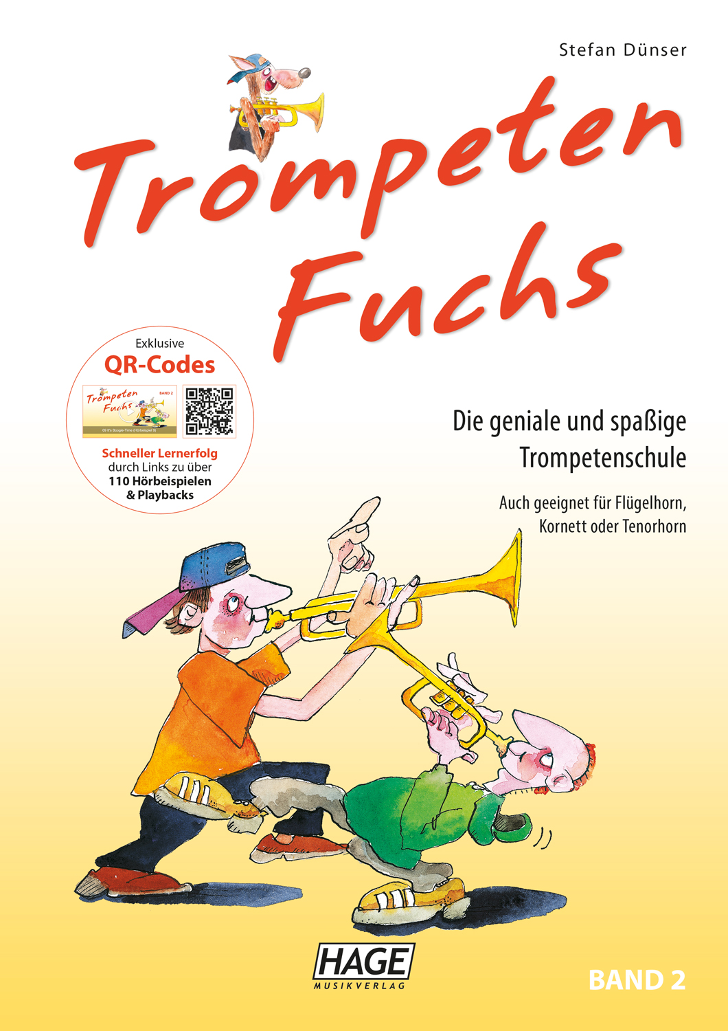 Vorderes Coverbild Trompeten Fuchs Band 2