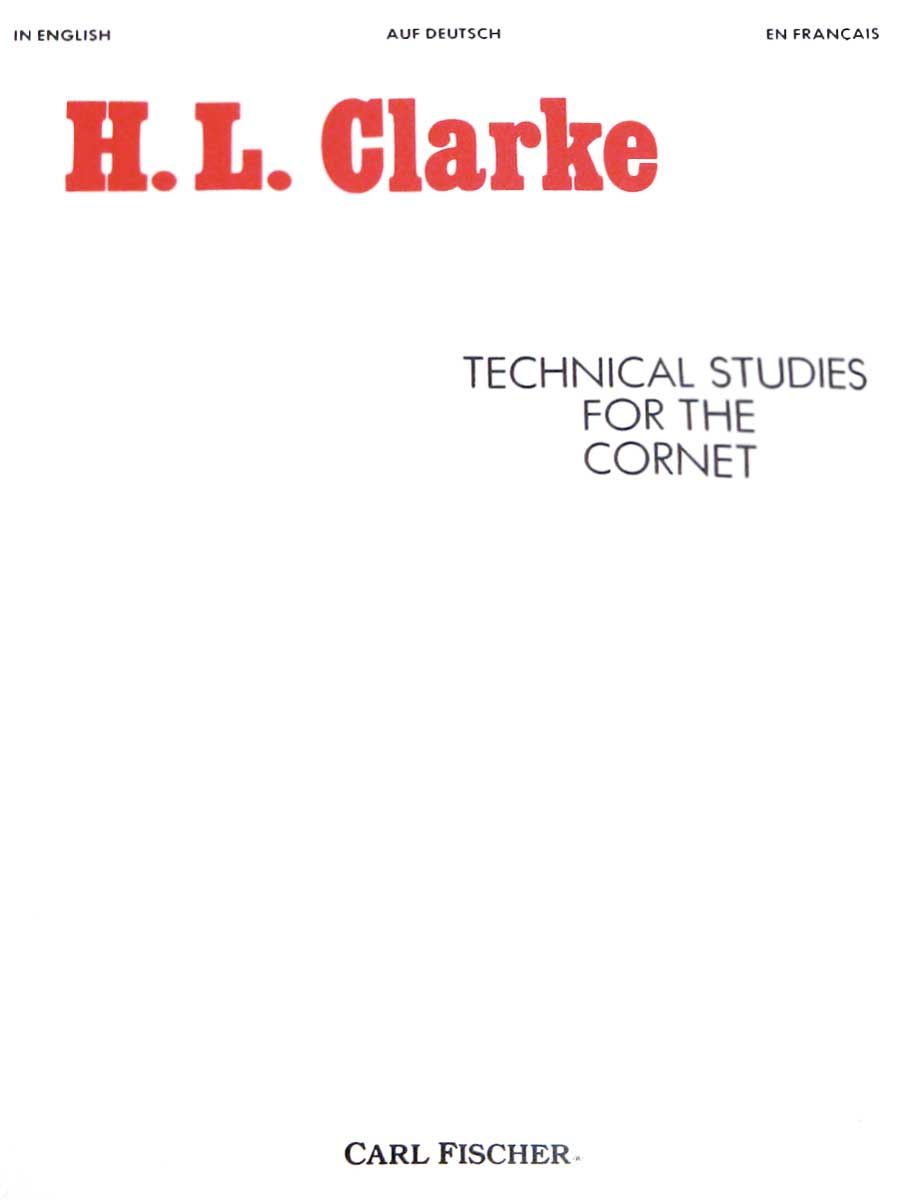 Anderes Coverbild Technical Studies for the Cornet