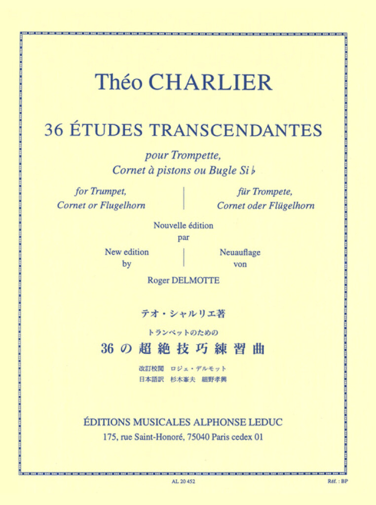 Anderes Coverbild 36 Etudes Transcendantes