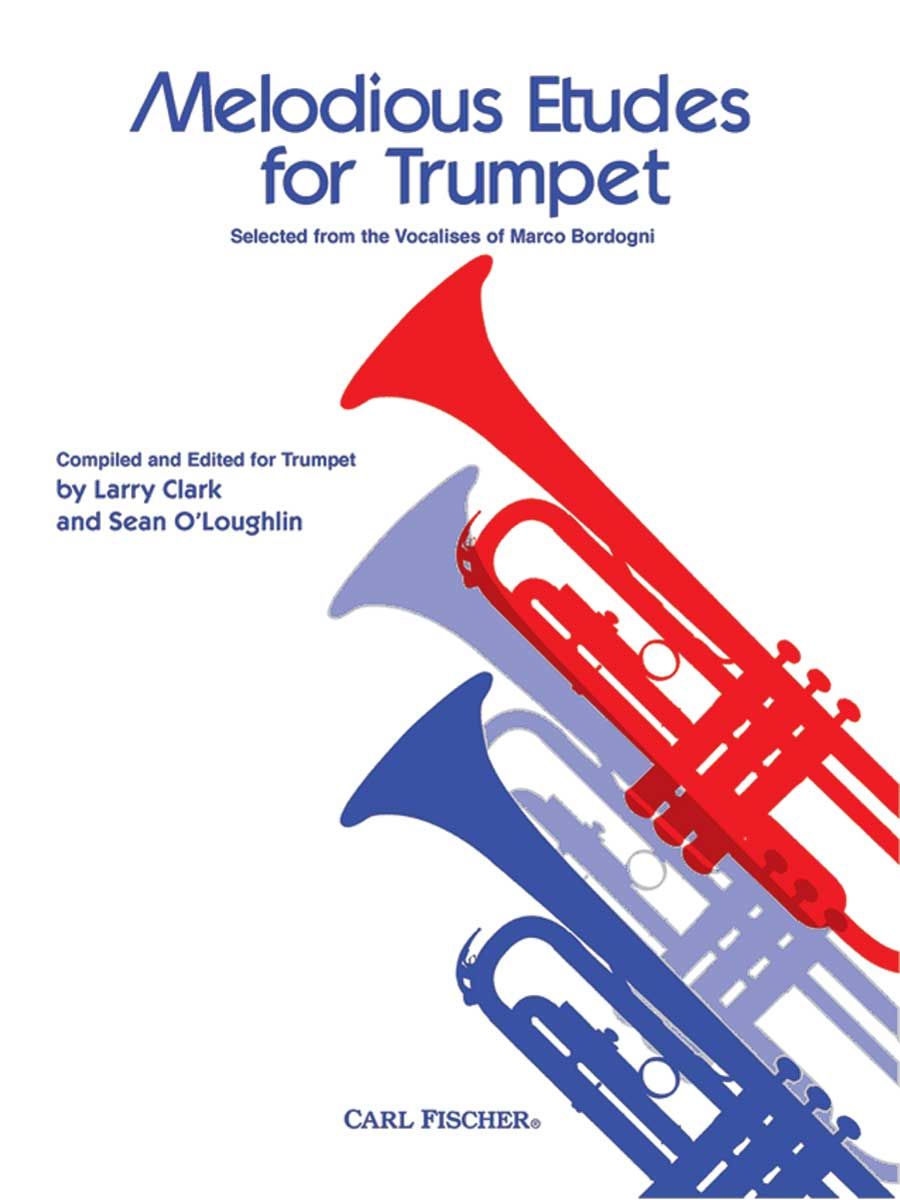 Vorderes Coverbild Melodious Etudes for Trumpet