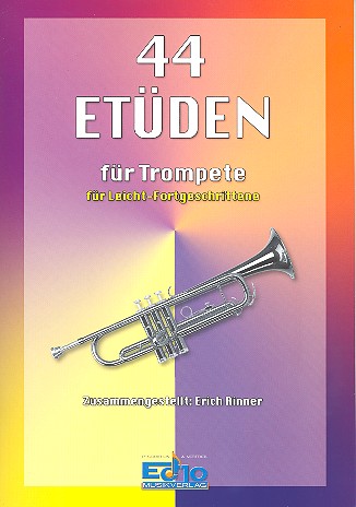 Vorderes Coverbild 44 Etüden für leicht Fortgeschrittene