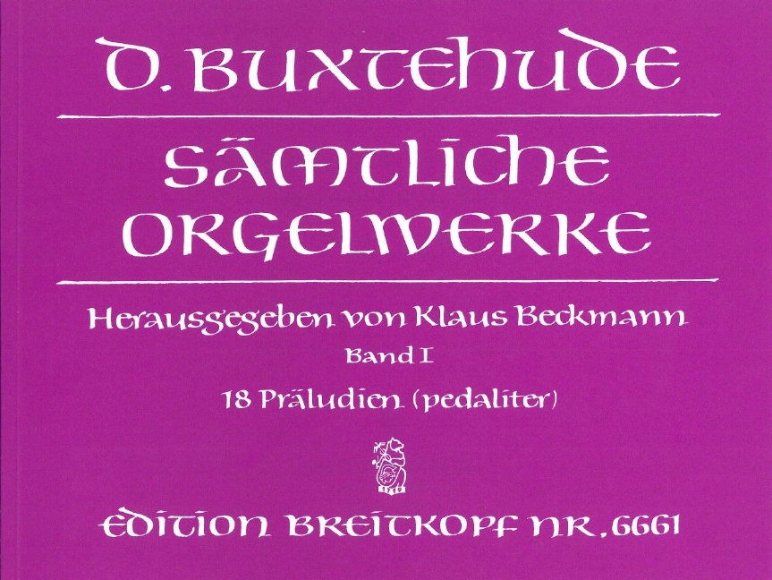 Anderes Coverbild Sämtliche Orgelwerke, Band I