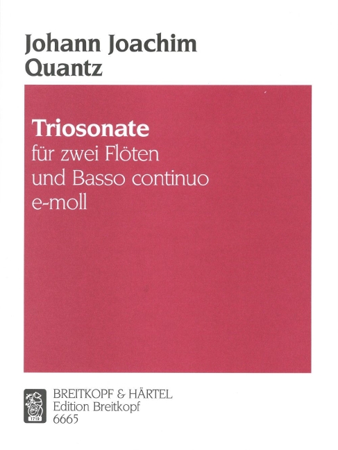 Anderes Coverbild Triosonate e-moll