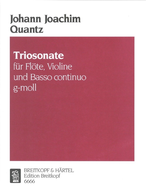 Anderes Coverbild Triosonate g-moll QV 2:34