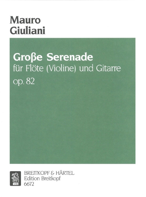 Anderes Coverbild Grosse Serenade op. 82