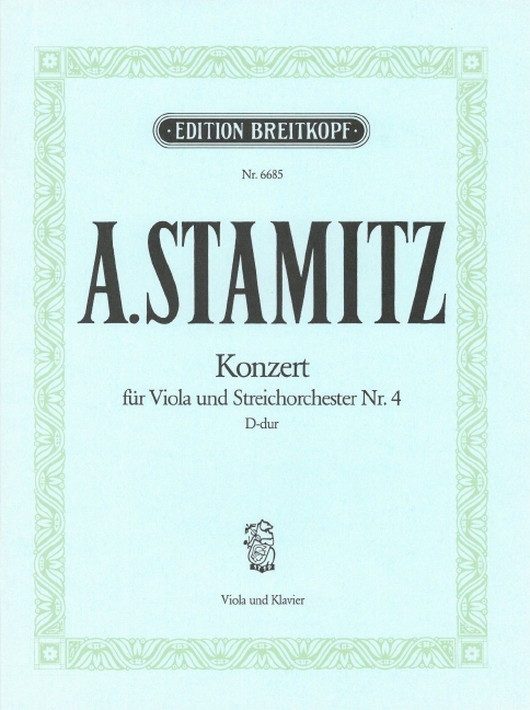 Anderes Coverbild Violakonzert Nr. 4 D-dur