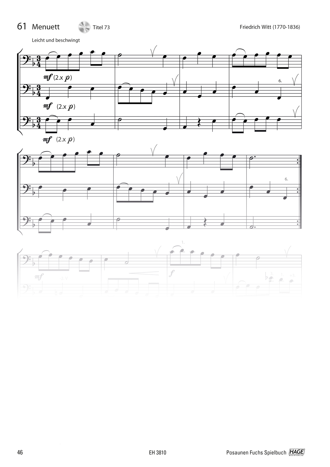 Anderes Coverbild Posaunen Fuchs Spielbuch