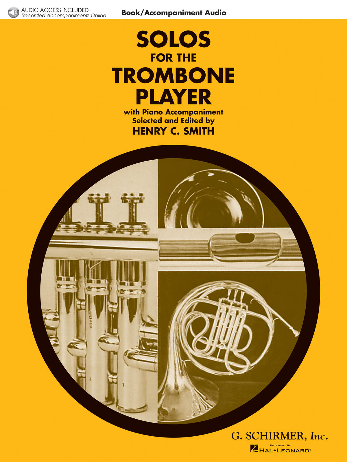 Vorderes Coverbild Solos for the trombone player