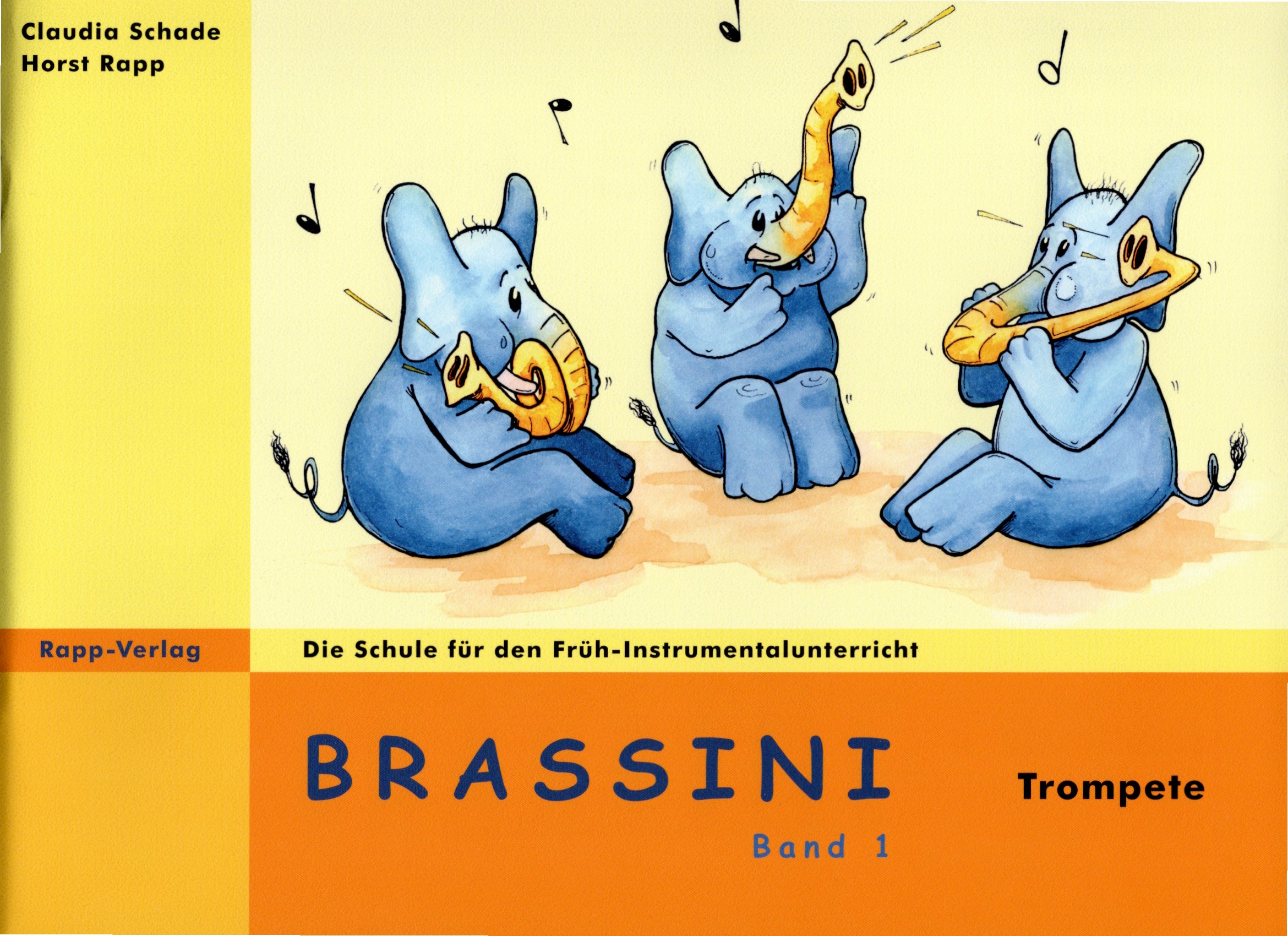 Vorderes Coverbild Brassini für Trompete Band 1