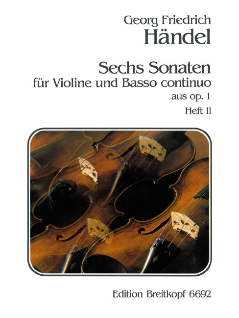 Anderes Coverbild 6 Sonaten op. 1, Nr. 13, 14, 15