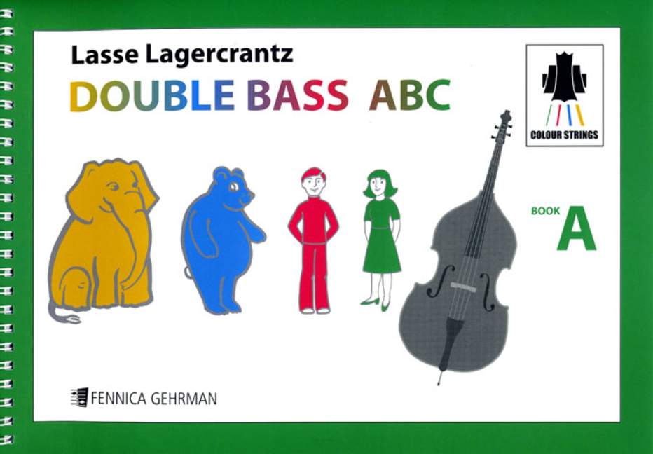 Vorderes Coverbild Colourstrings Double Bass ABC Book A