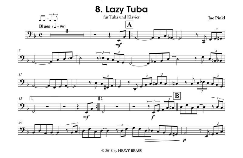Anderes Coverbild 12 Konzertstücke für Tuba und Klavier