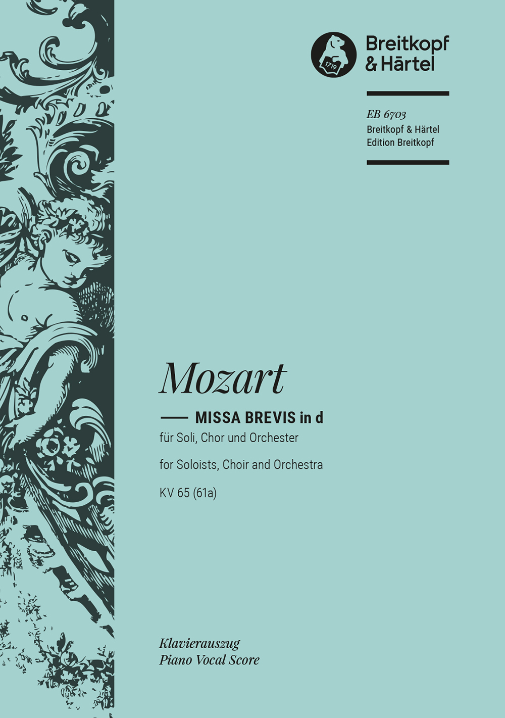 Anderes Coverbild Missa brevis in d KV 65 (61a)