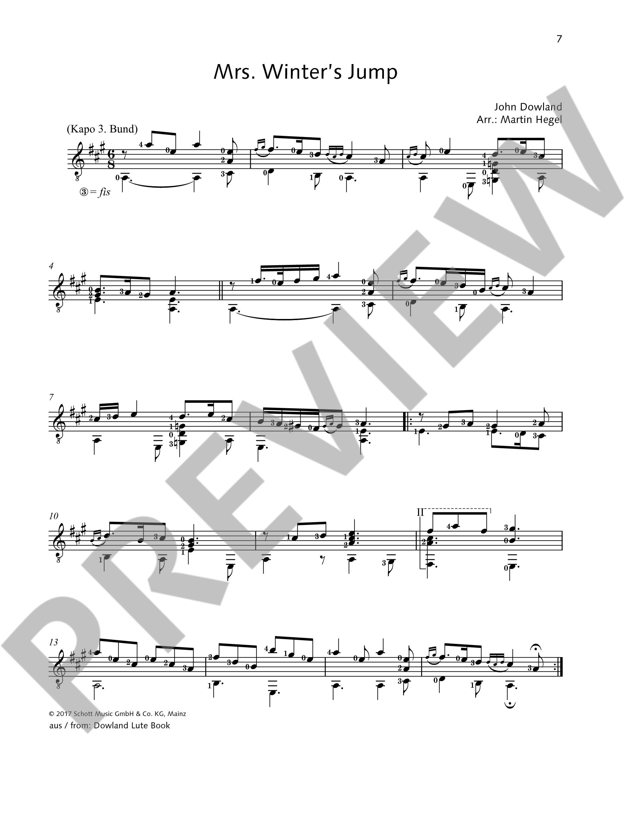 Anderes Coverbild Dowland for Guitar