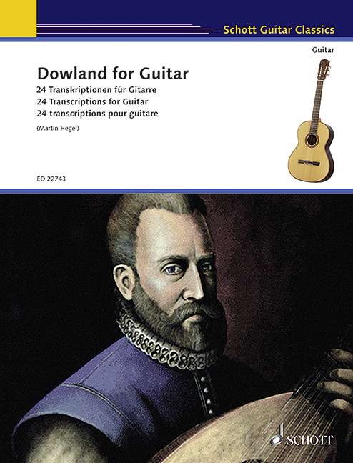 Vorderes Coverbild Dowland for Guitar