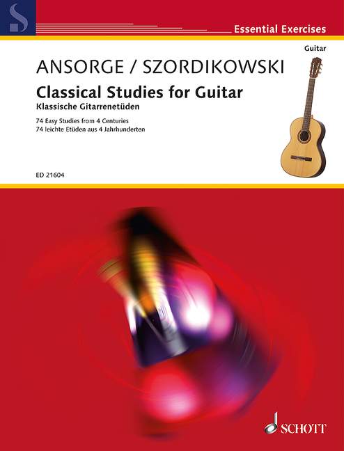 Vorderes Coverbild Klassische Gitarrenetüden