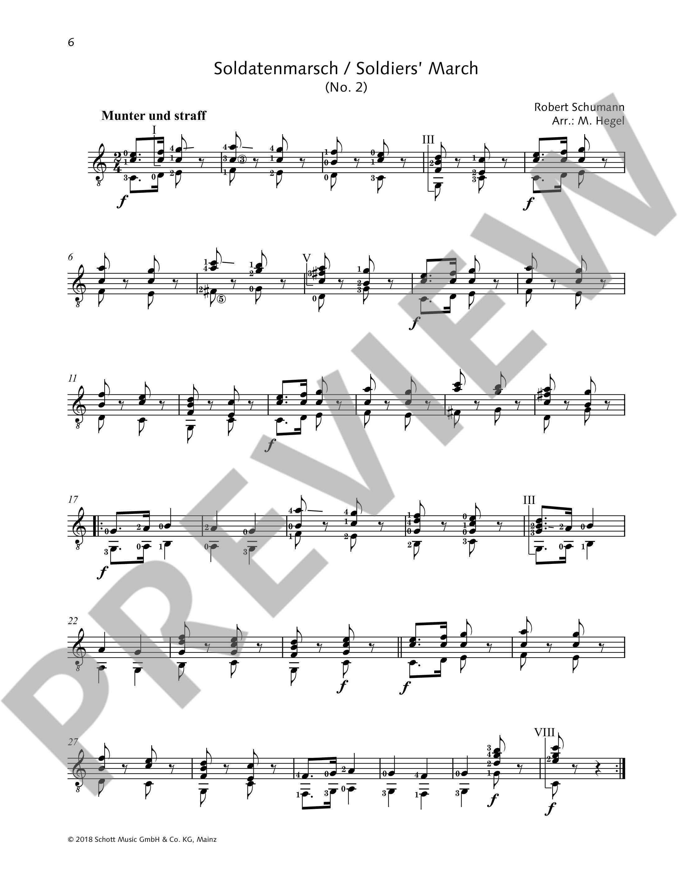 Anderes Coverbild Schumann for Guitar