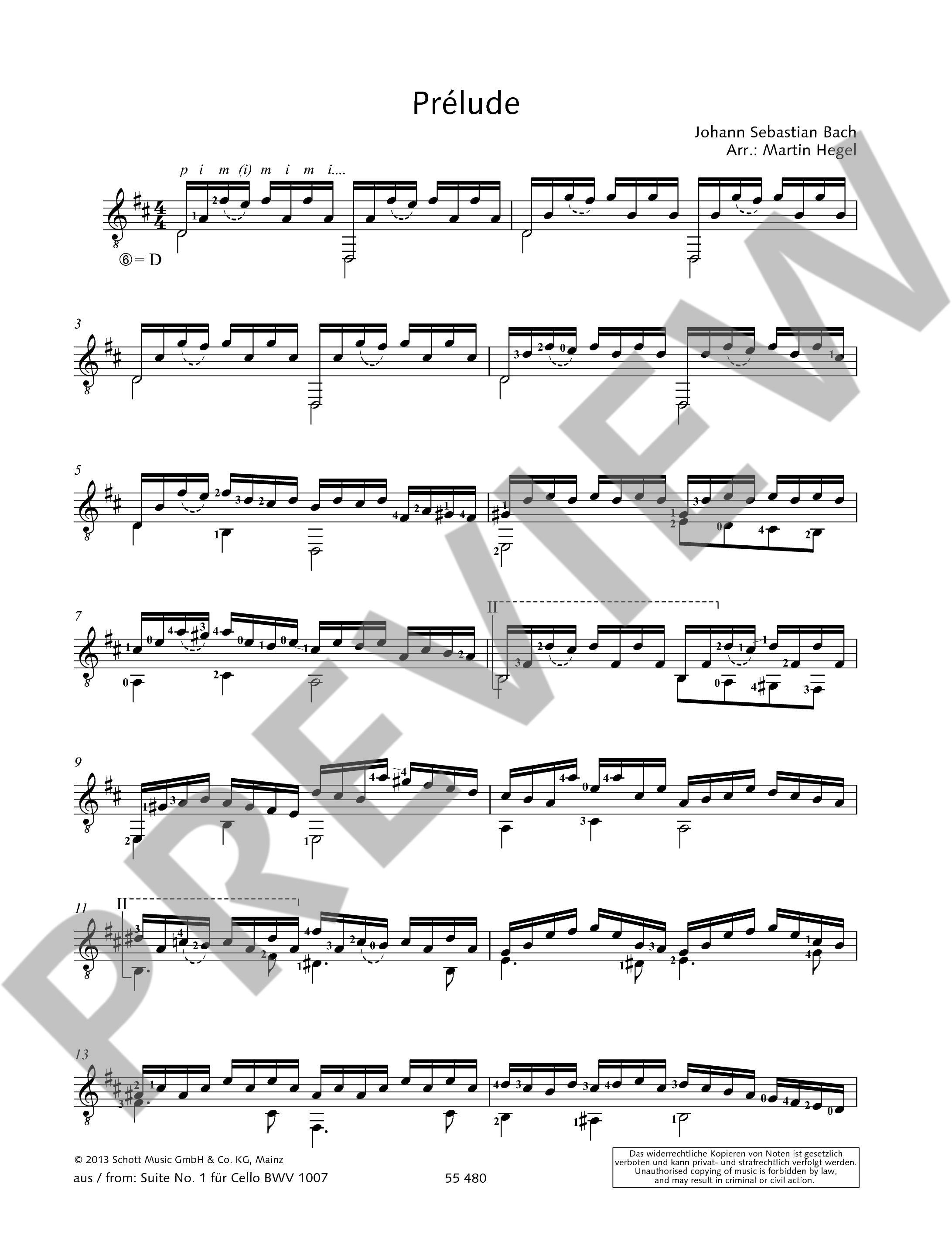 Anderes Coverbild Bach for Guitar