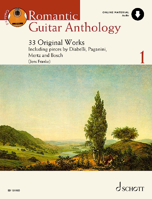 Vorderes Coverbild Romantic Guitar Anthology