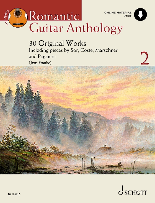 Vorderes Coverbild Romantic Guitar Anthology 2