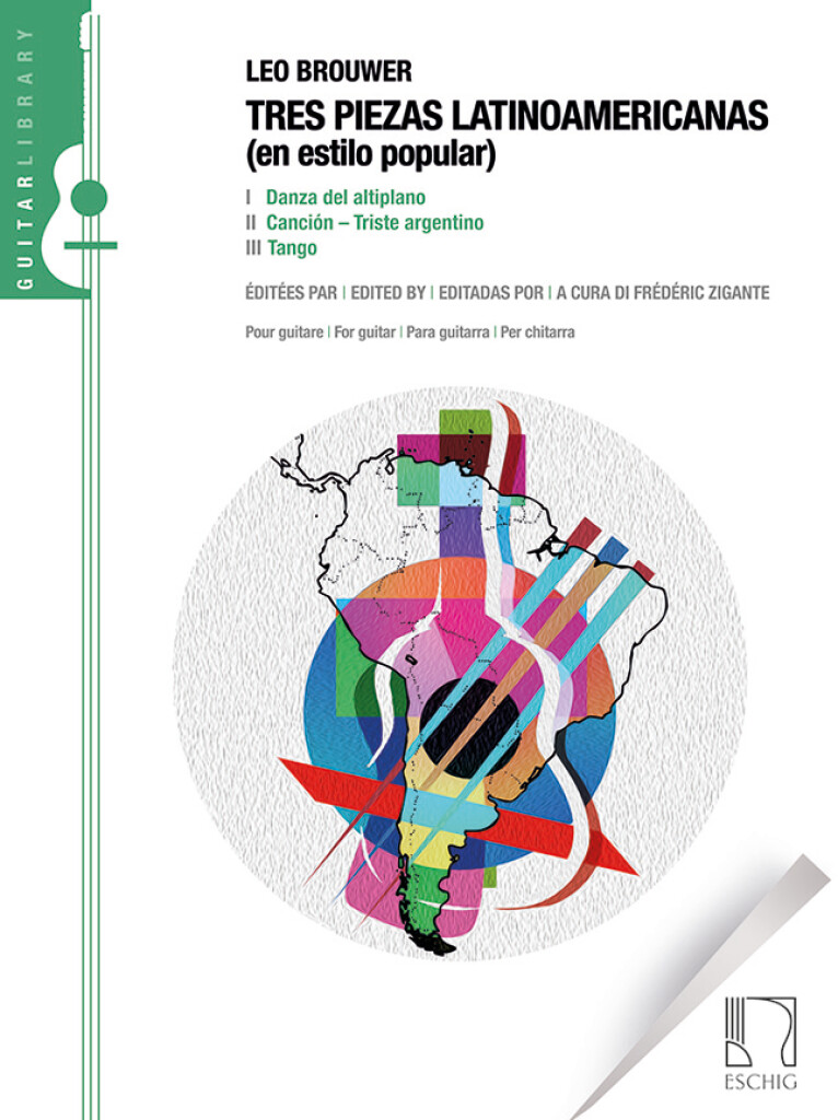 Vorderes Coverbild Tres Piezas Latinoamericanas (En Estilo Popular)