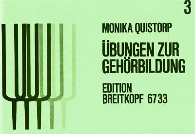 Anderes Coverbild Übungen zur Gehörbildung Heft 3