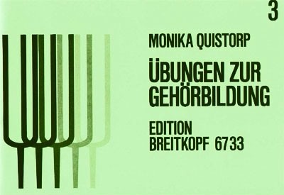 Anderes Coverbild Übungen zur Gehörbildung Heft 3