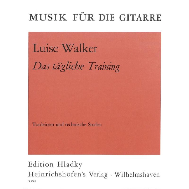 Vorderes Coverbild Das tägliche Training 