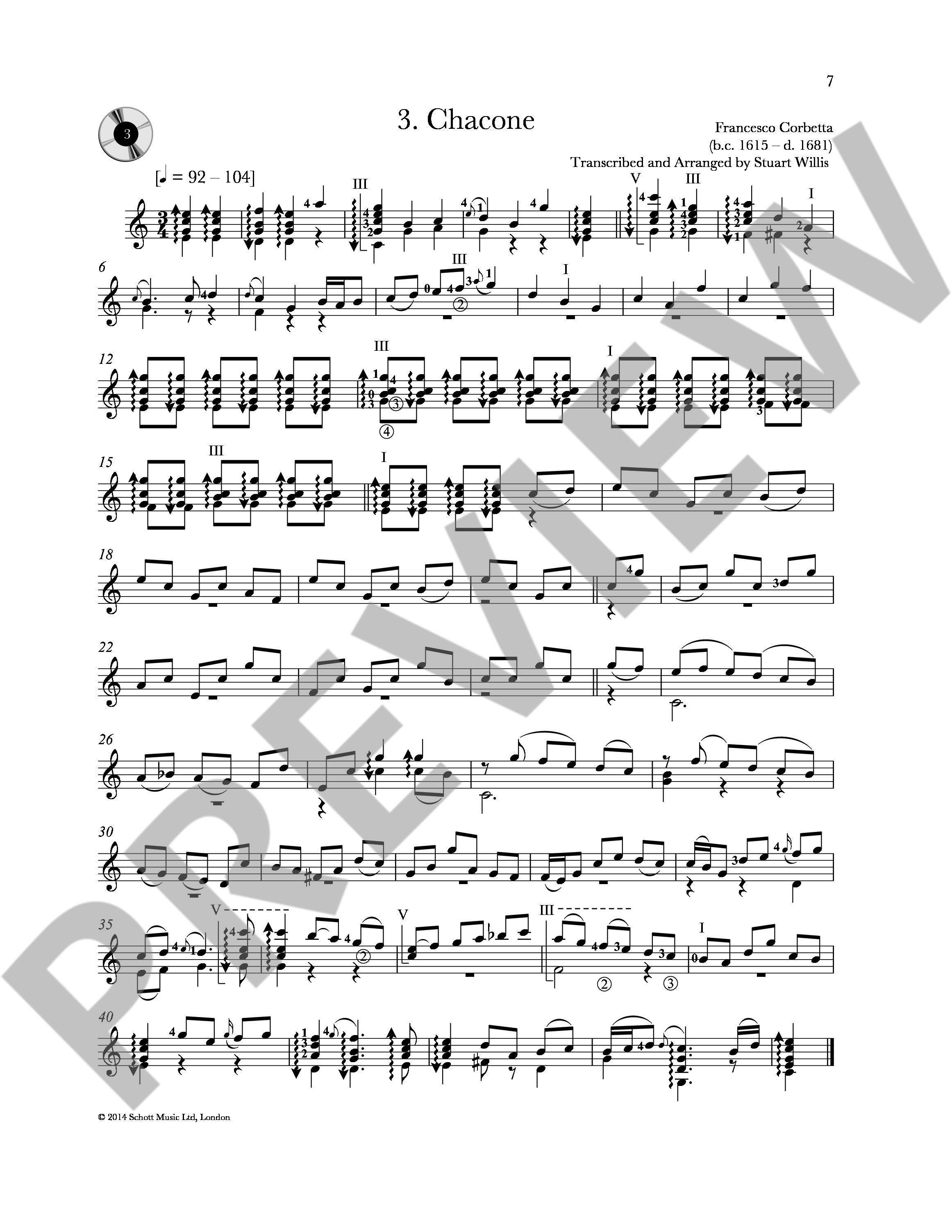Anderes Coverbild Baroque Guitar Anthology 4