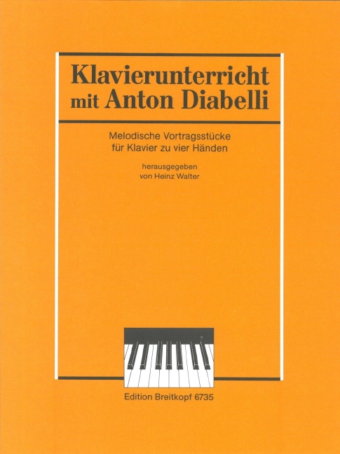 Vorderes Coverbild Acht melodische Vortragsstücke
