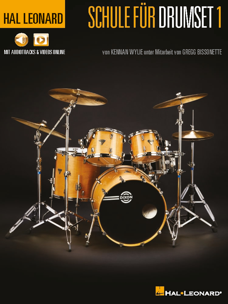 Vorderes Coverbild Hal Leonard Schule für Drumset 1