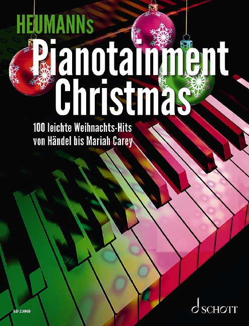 Vorderes Coverbild Heumanns Pianotainment CHRISTMAS