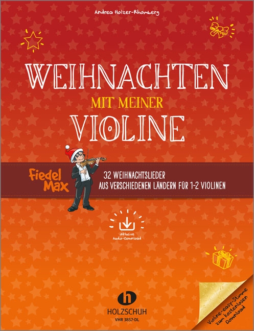 Vorderes Coverbild Weihnachten mit meiner Violine