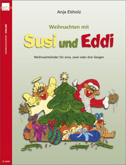 Vorderes Coverbild Weihnachten mit Susi und Eddi 