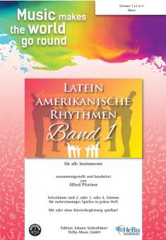 Vorderes Coverbild Lateinamerikanische Rhythmen Bd. 1 - Stimme 1+4 in C - Bässe