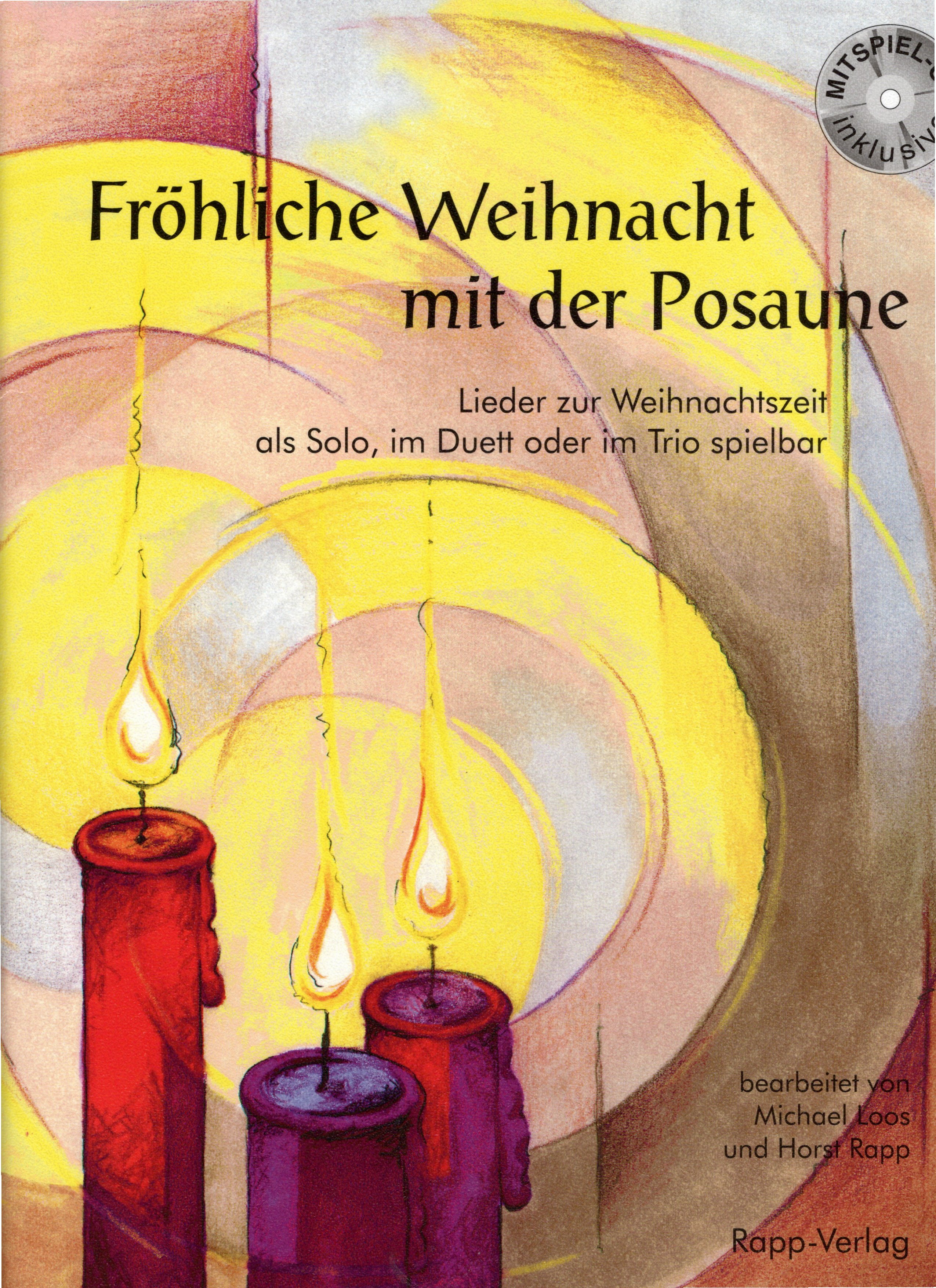 Vorderes Coverbild Fröhliche Weihnacht mit der Posaune