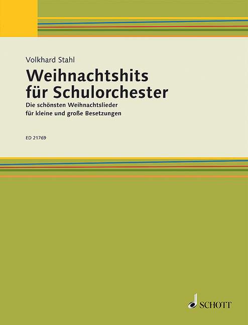 Vorderes Coverbild Weihnachtshits für Schulorchester