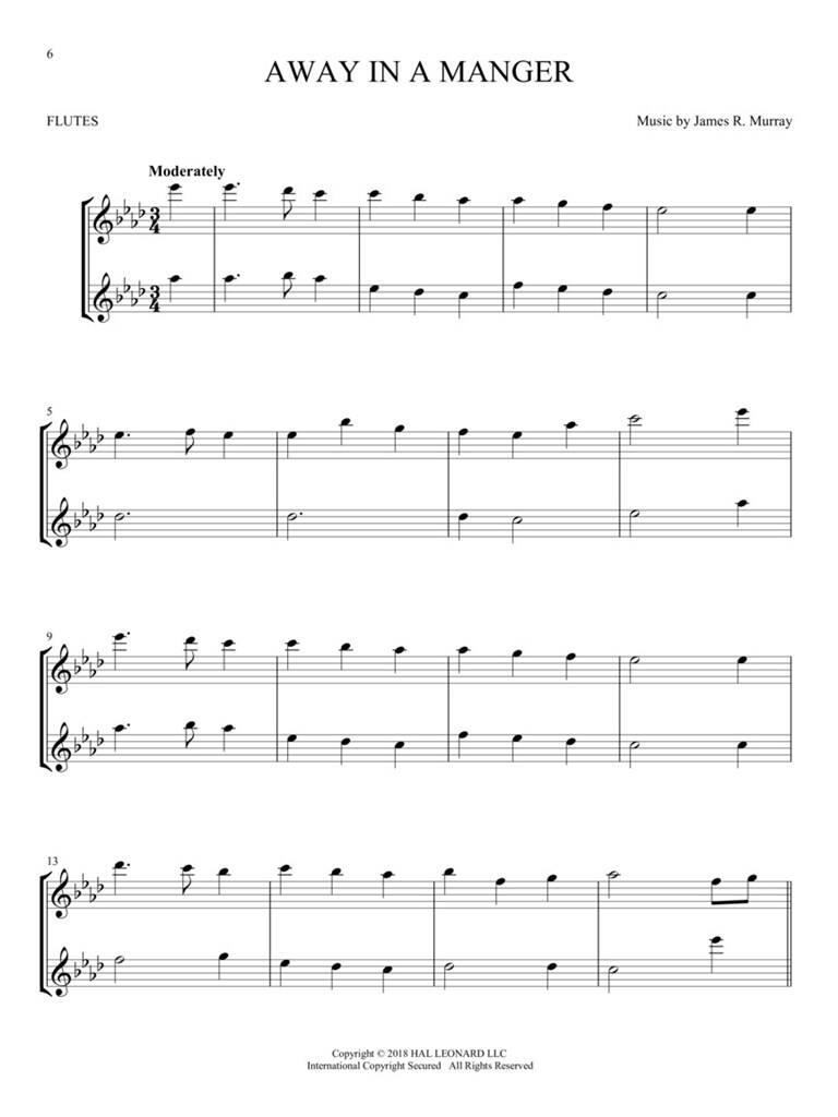 Anderes Coverbild Christmas carols for two