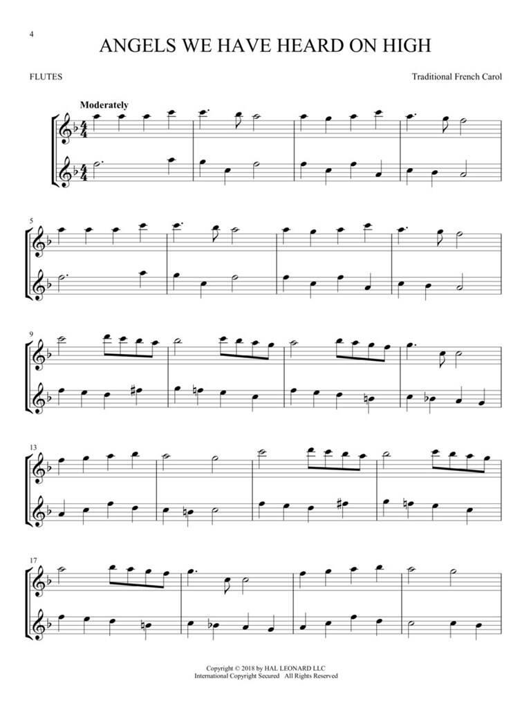 Anderes Coverbild Christmas carols for two