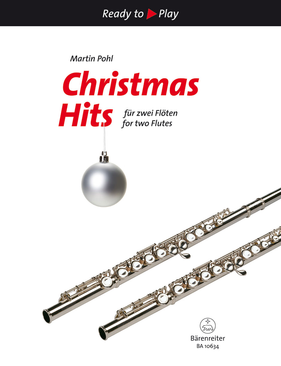 Vorderes Coverbild Christmas Hits für zwei Flöten