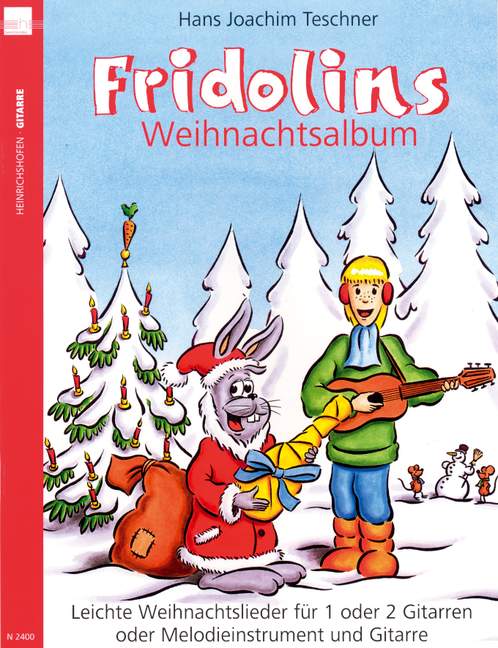 Vorderes Coverbild Fridolins Weihnachtsalbum 
