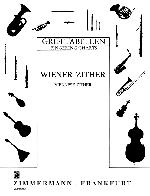 Vorderes Coverbild Grifftabelle für Wiener Zither