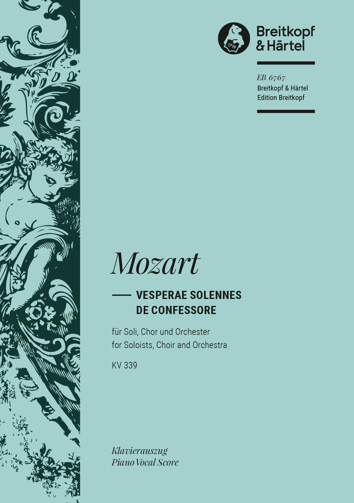Anderes Coverbild Vesperae solennes de confessore KV 339