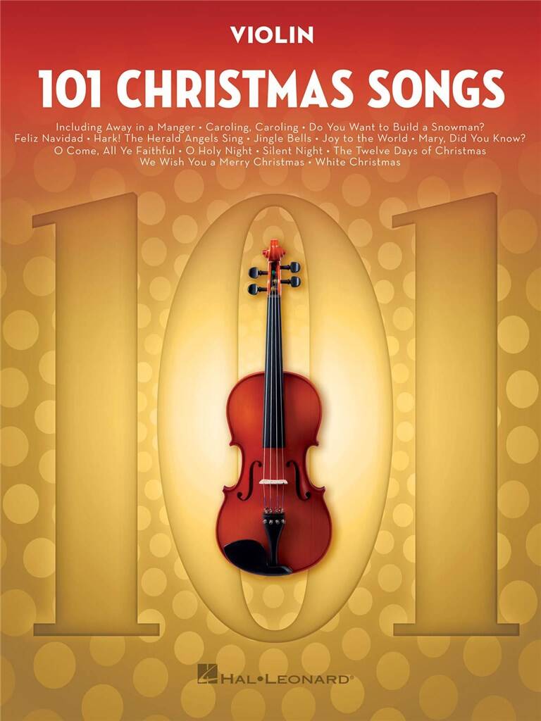 Vorderes Coverbild 101 Christmas Songs for Violin