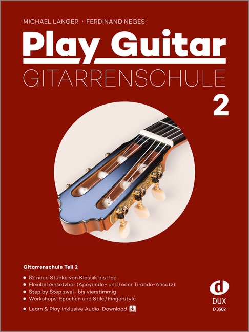 Vorderes Coverbild Play Guitar Gitarrenschule 2