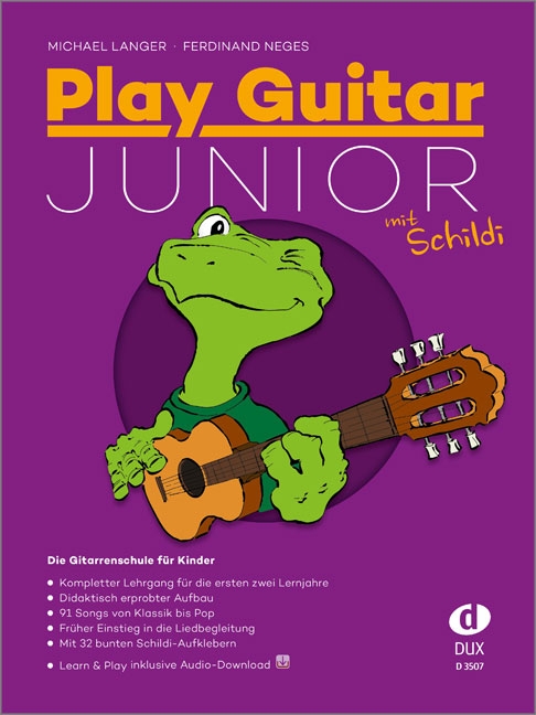 Vorderes Coverbild Play Guitar Junior