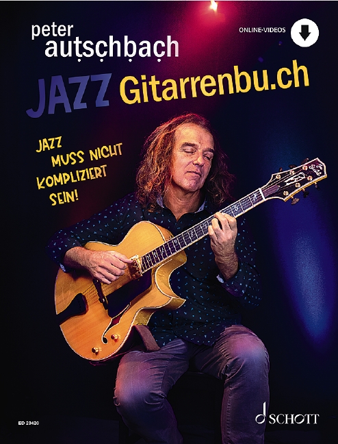Vorderes Coverbild Jazzgitarrenbuch