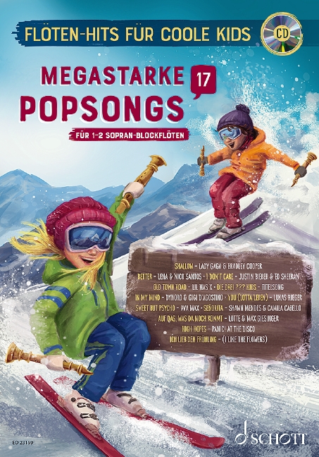 Vorderes Coverbild Megastarke Popsongs 17