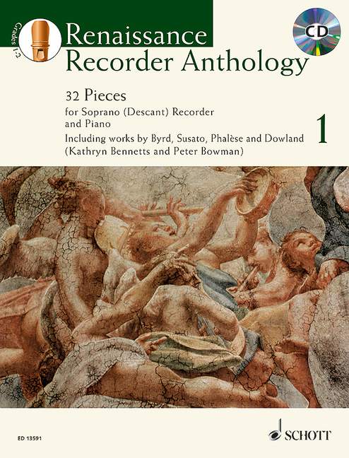 Vorderes Coverbild Renaissance Recorder Anthology 1