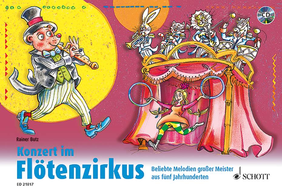 Vorderes Coverbild Konzert im Flötenzirkus